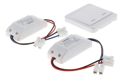 Interruptor Inalámbrico Rf De Doble Canal Ac85-260v