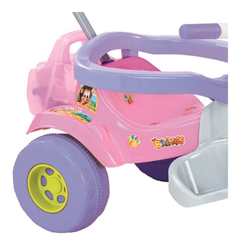 Imagem 2 de 2 de Triciclo Magic Toys Tico-Tico Bichos sem Som rosa