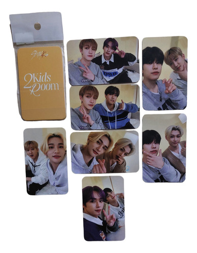 Set Photocards Stray Kids × 7 U. Kpop Fotos Fan Made Skz Pc