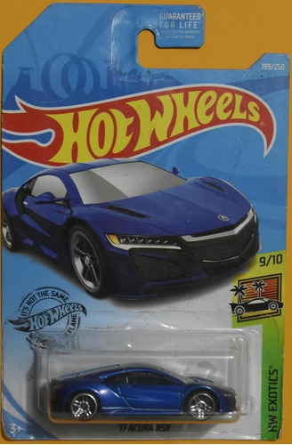 Hot Wheels Acura Nsx 2017  #199