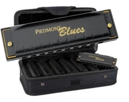 Hohner Kit Bluseras Piedmont 7 Armonicas Todos Los Tonos