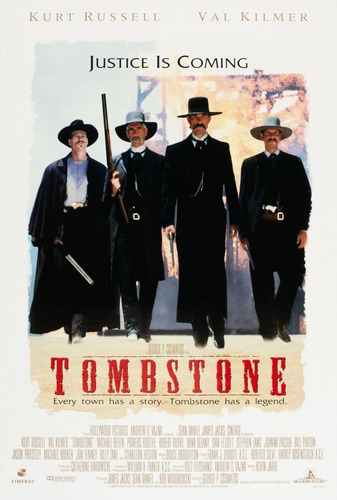 Tombstone Vhs Kurt Russell Val Kilmer Western Vhs Sin Caja