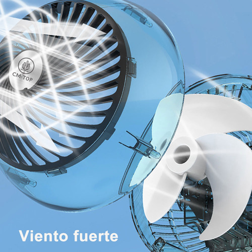 Li Ventilador De Pie Mesa 3 Velocidades Oscilacion Portátil