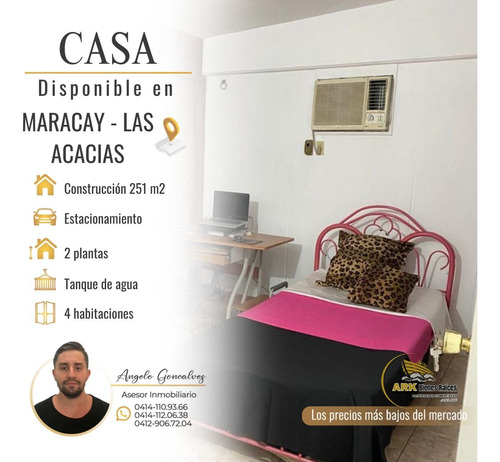 (#5021) Casa De 251m2 En Maracay  Las Acacias