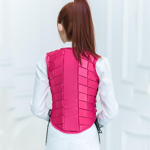 Imagen 3 de 10 de Chaleco De Equipo De Protección De Equitación Para Mujer-m