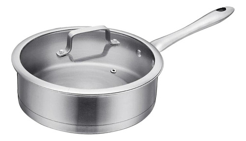 Stockpot Works Olla De Acero Inoxidable Con Mango Estilo D