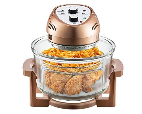 Big Boss Freidora Sin Aceite Air Fryer Cooper Litros 16 Qt 