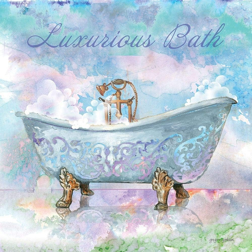 Posterazzi Collection Luxury Bath Motif I Póster Impreso Por