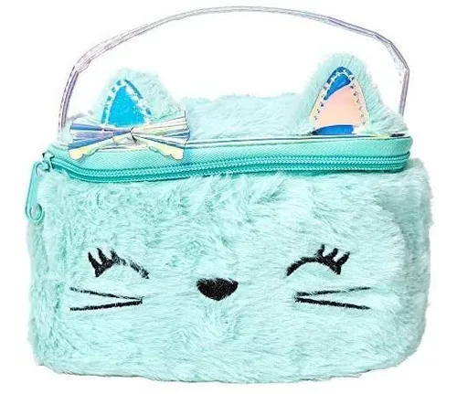 Neceser Estuche De Maquillaje Claire s Plush Kitty Para Ni