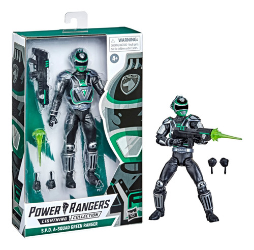 Power Rangers Blt Lc A S.p.d. A-squad Green Ranger