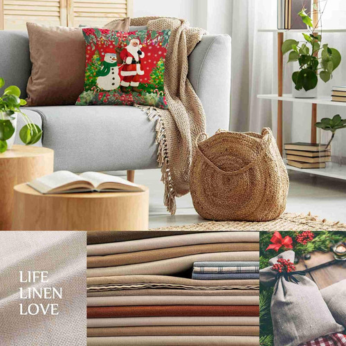 Fundas De Almohada De Navidad, Camión Rojo Papá Noel ...