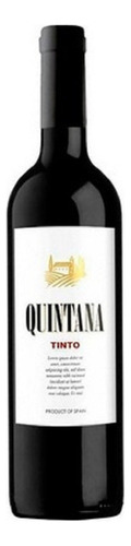 Vinho Espanhol Quintana Tinto Bodegas Leganza 750 Ml