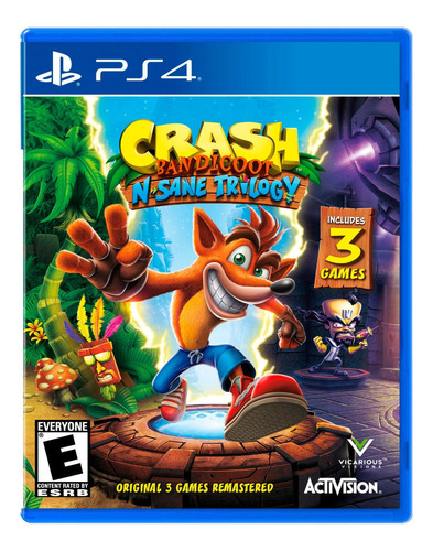 Crash Bandicoot N·sane Trilogy 2 Bonus Levels Playstation 4