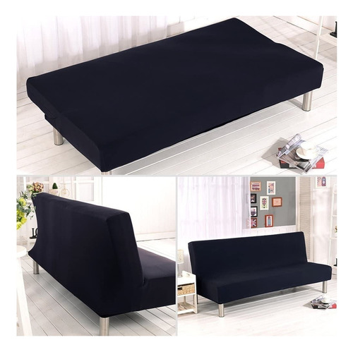 Funda For Sofá Cama Sin Brazos Con Futón Elástico