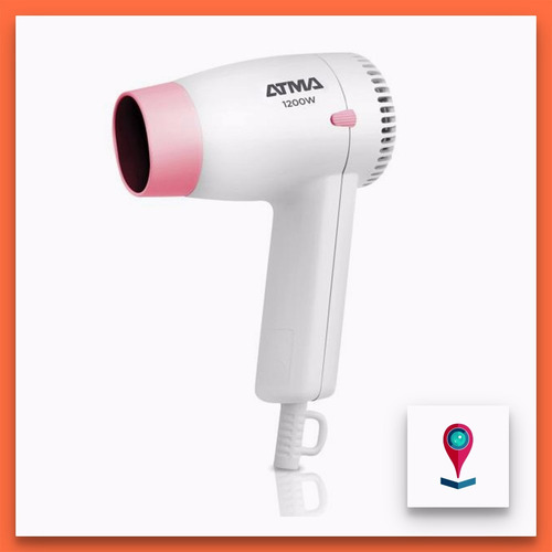 Imagen 5 de 5 de Atma Sp8904m Secador De Cabello Compacto 1200w 2 Velocidades