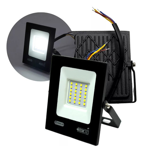 Reflector Led 20w (200w) Ultra Potente Luz Blanca R48w20