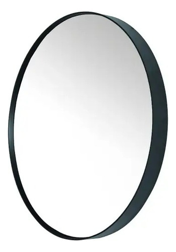 Espejo Circular 80cm Hierro 5cm Contemporaneo Moda Tendencia