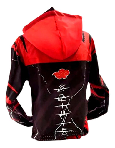 Chaqueta Saco Naruto Akatsuki Con Capota Envio Gratis 