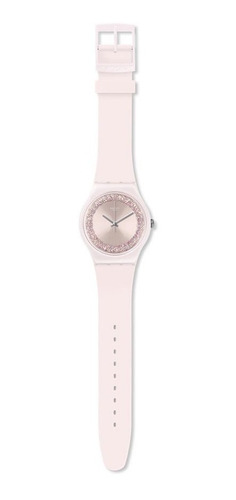 Reloj Swatch Rosa Con Cristales Swarovski Suop110