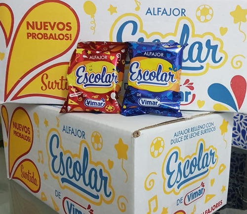 Alfajores Escolar Vimar Surt  Cajax60