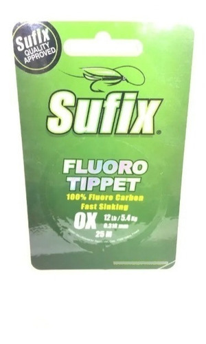 Tippet Fluoro Carbon Sufix 0 X Pesca Con Mosca - Strikefly