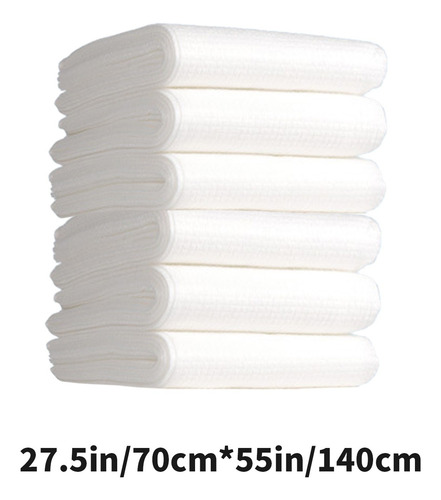 Toalla De Baño F, 6 Unidades, Desechable, Grande, Portátil,