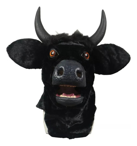 Máscara Facial De Látex Con Forma De Vaca Y Toro Mobile