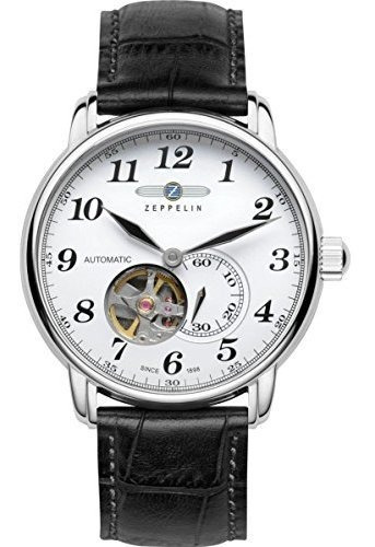 Zeppelin Serie Lz127 De Los Hombres De Blanco Del Reloj Mecá