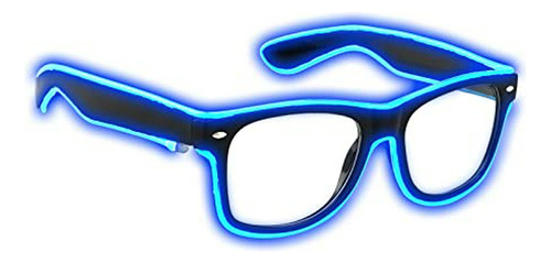 Aquat Light Up Electroluminescent El Wire - Gafas Led Con Ma