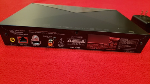 Reproductor Blu Ray Smart Wifi Sony Bdp-s5200 (Usado)
