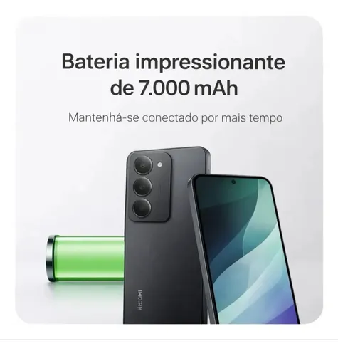 Xiaomi Redmi 15 Dual Sim 128gb 6gb Ram , Cor Preto | Frete grátis