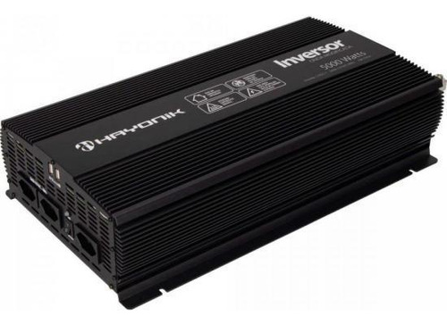 Inversor De Onda Modificada 5000w 12vdc/127v Pw13-4 Hayonik