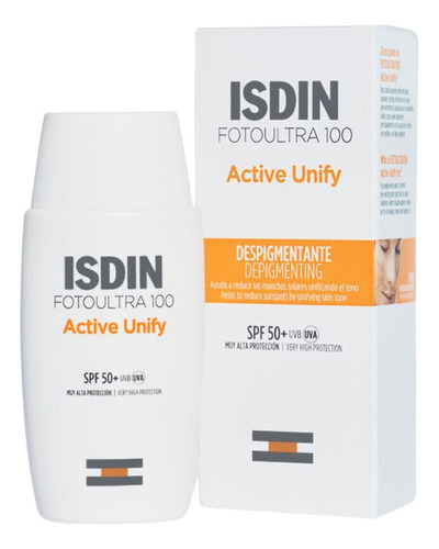 Isdin Fotoultra 100 Active Unify Spf 50+, 50 Ml