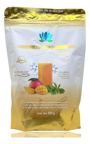 Colágeno Hidrolizado Mango 300 G Collagen Adv Pure Health.