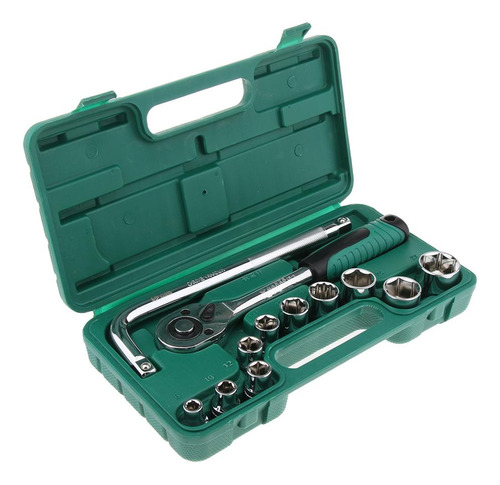 13pcs Dados De Llave Llave De Llave De Trinquete Para Motor