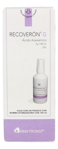 Recoveron G Gel Frasco Con Bomba Atomizadora Con 100 Ml