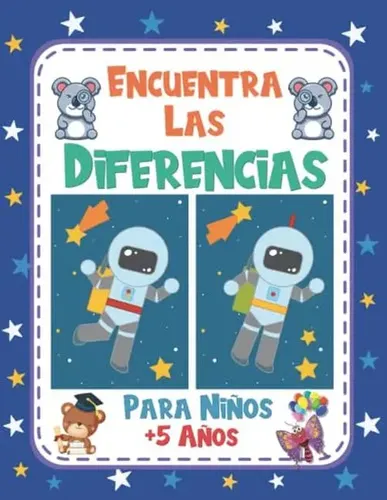 Encuentra Las Diferencias Para Ninos +5anos: Libro De Juegos | Meses ...