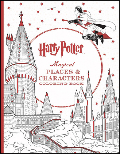 Harry Potter Magical Places & Characters Coloring Book: The