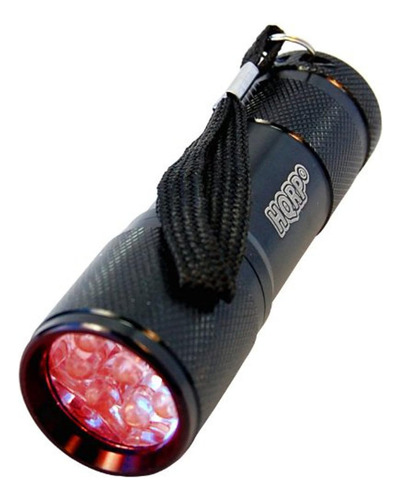 Linterna Portátil De Bolsillo De Luz Roja Con 9 Led Para Ver