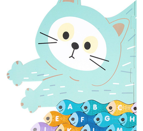 Juego De Pesca, Juguetes Preescolares De Aprendizaje