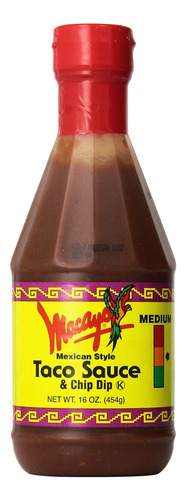 Macayos - Salsa De Taco Y Chip De Estilo Mexicano, 16 Onzas,