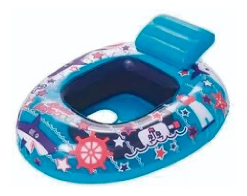 Asiento Bote Flotador Inflable Niño Oceano Bestway Niña C