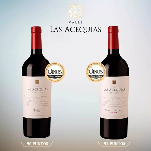 Vino Valle Las Acequias Cab. Sauvignon Roble 750ml