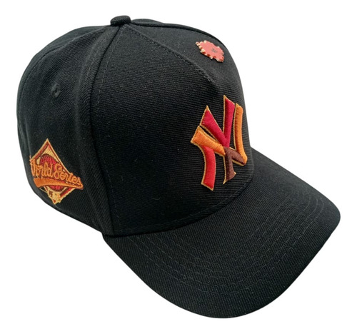 Gorra Ajustable Equipos Estilo Mlb Limitada Pin Premium Moda Black Yankee Medida Ùnica Ajustable Lisa