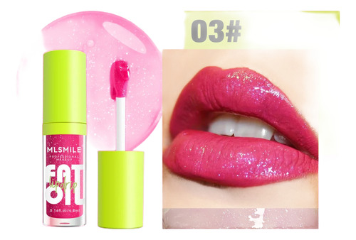 Gloss Labial Hidratante Mlsmile Fit Lip Oil 03