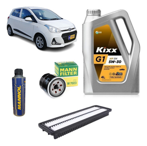 Kit Mantención Motor Hyundai Grand I10 2015 - 2021 5w30 Sint