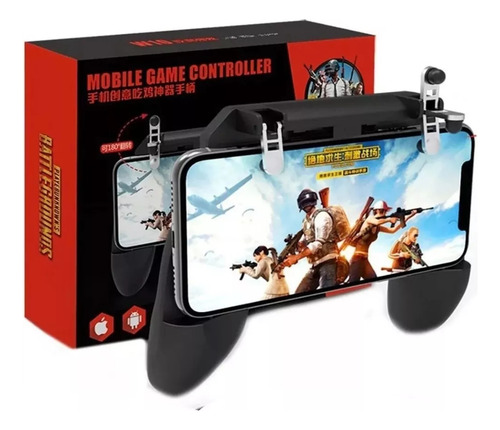 4 Pzs Gamepad Control Celular Gatillos Smartphone Free Call