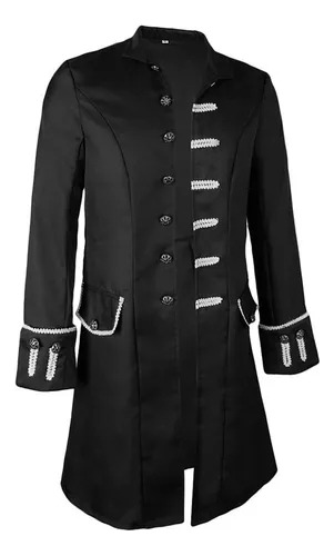 Disfraz Victoriano Para Hombre, Chaqueta Gótica Steampunk