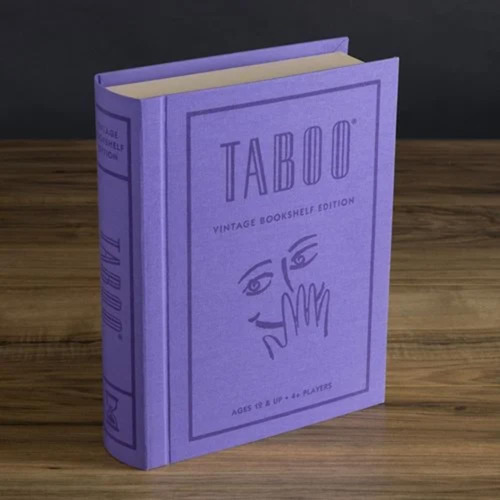 Edición De Estantería Vintage Taboo De Ws Game Company