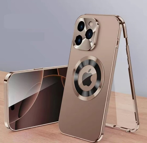 Case 360 Com Alumínio Shield Para iPhone 16 Pro+